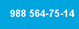 988 564-75-14